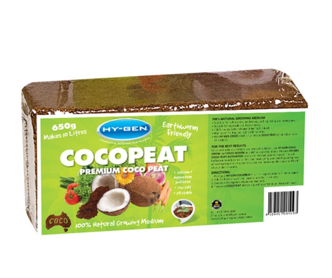 HY-GEN CO-CO BRICK 650 GRAM COMPRESSED (MAKES APPROX 10L) image 0